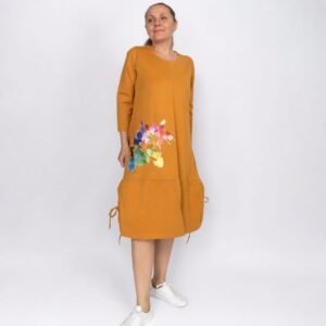 Rochie damă din jerse de vâscoză, produs România