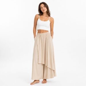 Fustă - pantalon din In si Vâscoză, produs România