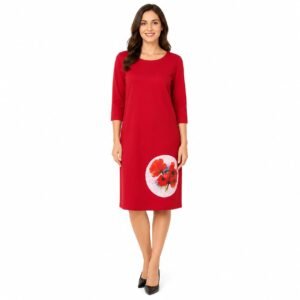Rochie lejeră din jerse de vâscoză, produs România