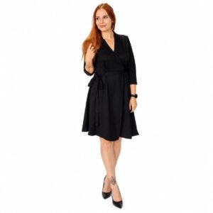 Rochie petrecută din jerse de vâscoză, produs România