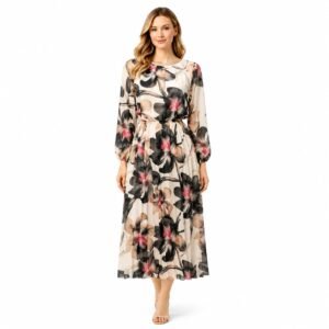 Rochie damă plisată, import Italia
