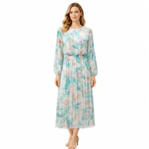 Rochie damă plisată, import Italia