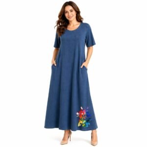 Rochie damă casual-elegant cu buzunare,produs România