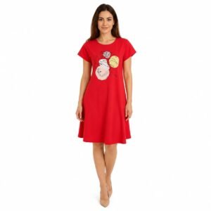 Rochie A line din In cu Vâscoză,produs România