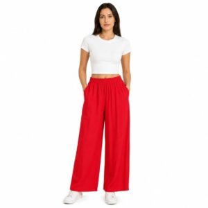 Pantaloni largi cu buzunare,produs România