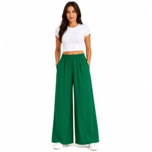 Pantaloni largi cu buzunare,produs România