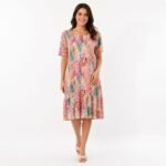 Rochie damă casual multicoloră,produs România