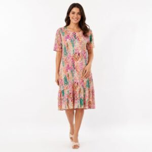Rochie damă casual multicoloră,produs România