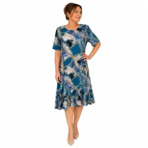 Rochie damă casual multicoloră,produs România