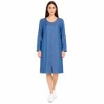 Rochie casual din denim subțire,import Italia