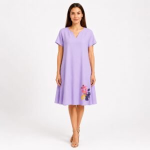 Rochie lejeră damă lila,produs România