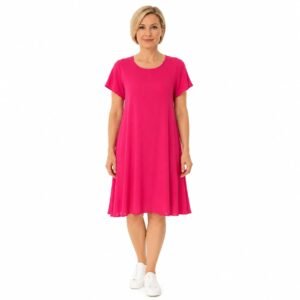 Rochie A line din In cu Vâscoză,produs România