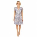 Rochie damă cu imprimeu floral,import Italia