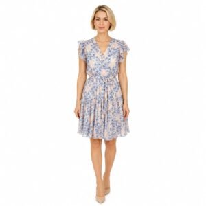 Rochie damă cu imprimeu floral,import Italia