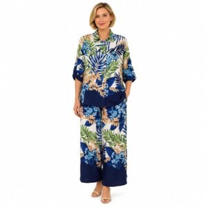 Compleu damă cu imprimeu floral,import Italia