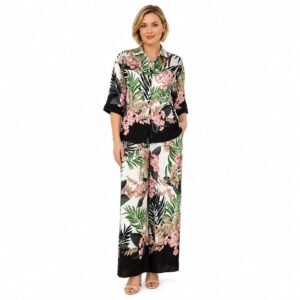 Compleu damă cu imprimeu floral,import Italia